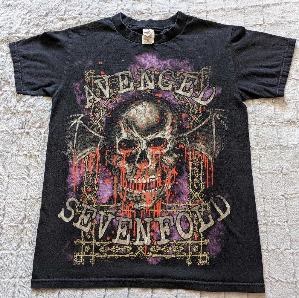 Avenged Sevenfold Graphic Bloody DeathBat Band Merch